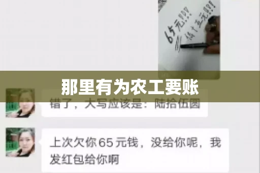 那里有为农工要账