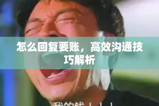 怎么回复要账，高效沟通技巧解析