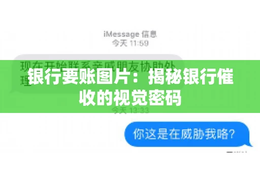 银行要账图片：揭秘银行催收的视觉密码