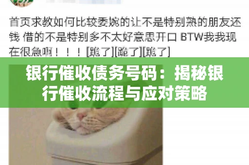 银行催收债务号码：揭秘银行催收流程与应对策略